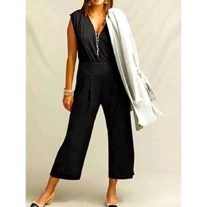 Cabi Downtown Jump suit.  Black, size small. Great condition. Comfy and stylish!